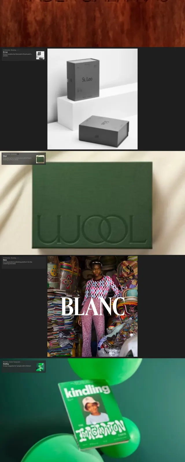 Alex Hunting Studio Portfolio, editorial, minimal, dark