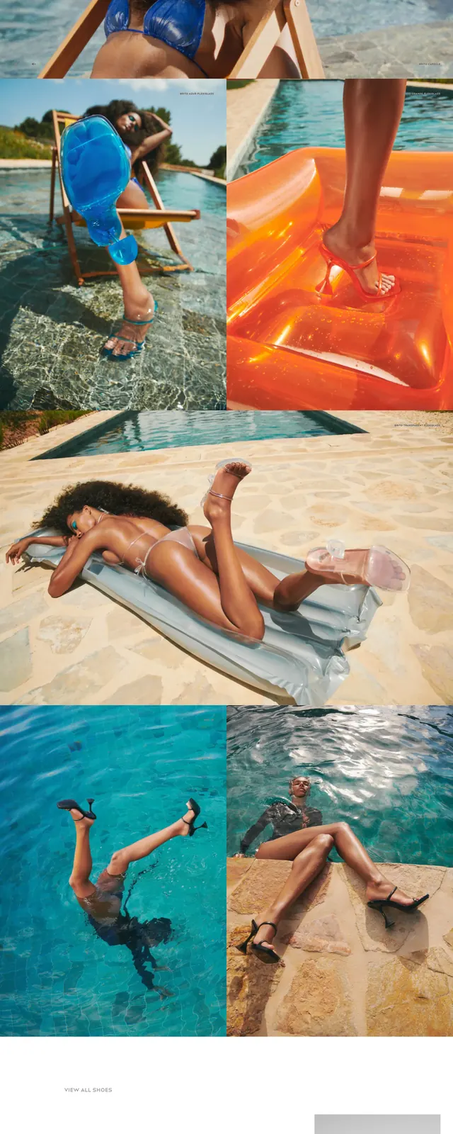 Aminamuaddi Luxury Footwear Landing Page, editorial, luxury, vibrant
