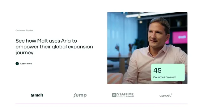 Aria Testimonials Section, light-mode, minimal, light