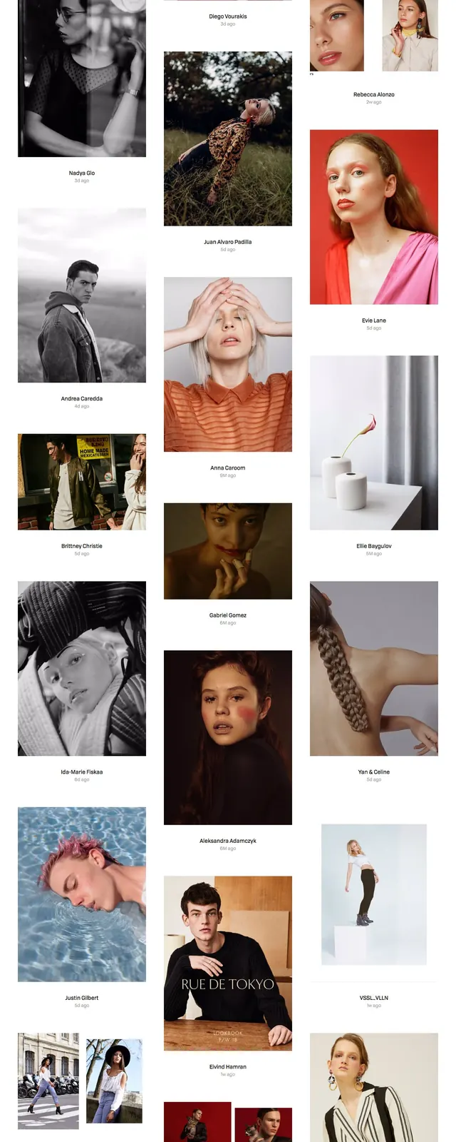 Artstel Creative Portfolio Hub, dark-mode, minimal, dark