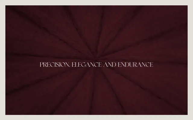 Ashton Bespoke values banner, minimal, editorial, dark