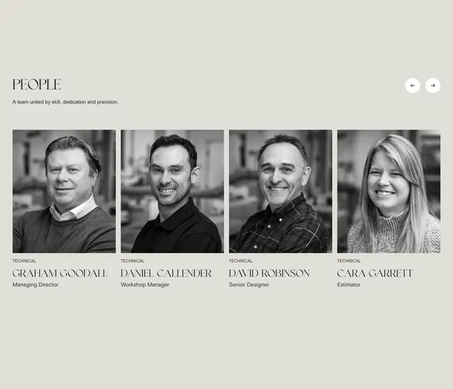 Ashton Bespoke people carousel, minimal, light-mode, light
