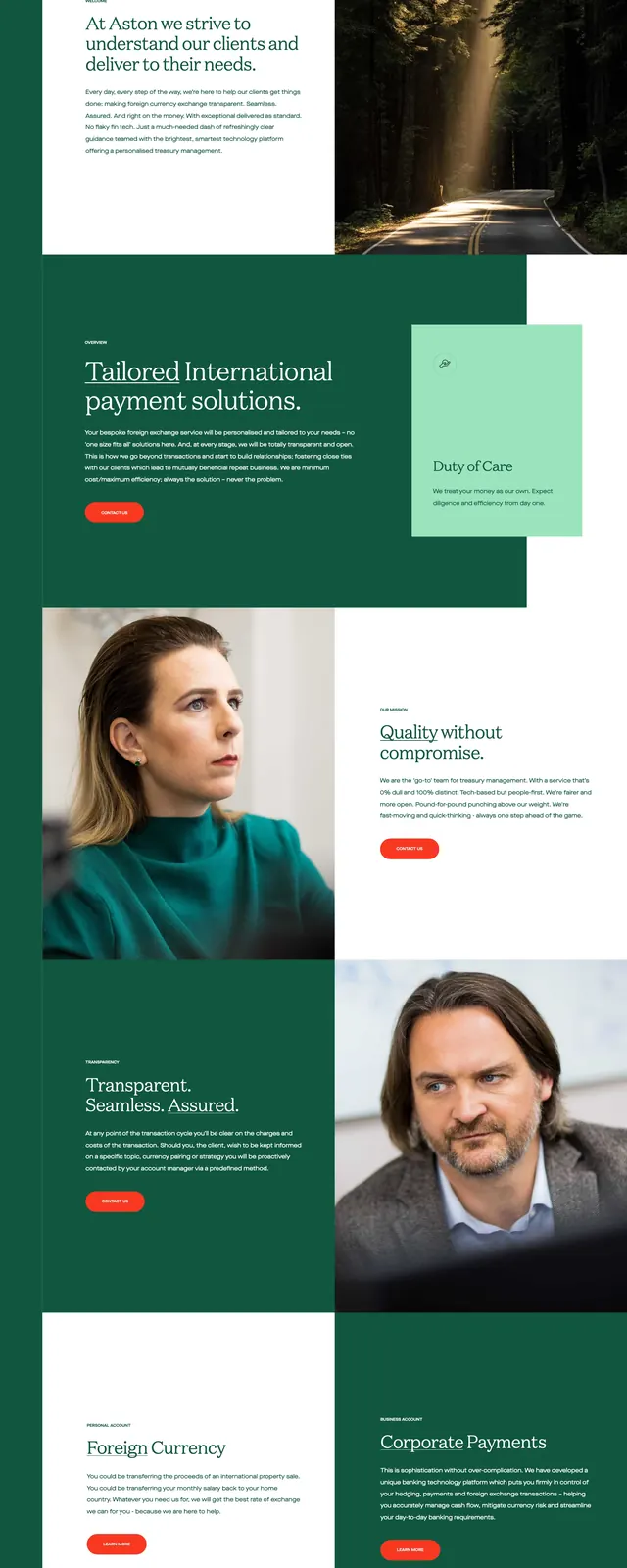 Astoncm Currency Management, corporate-clean, photographic, vibrant