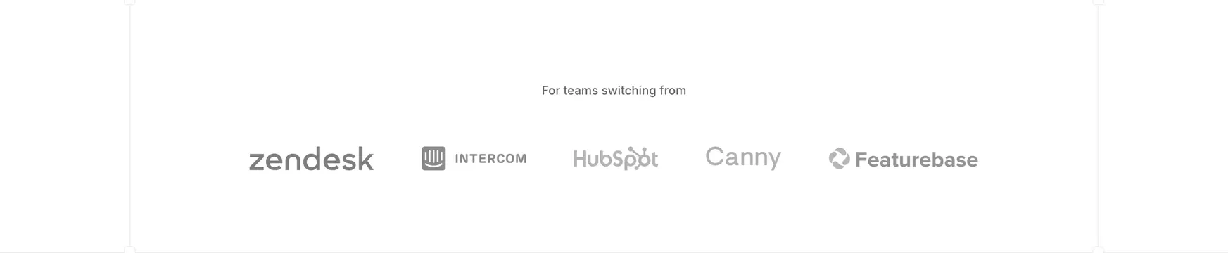 Audyr competitor migration logo cloud, minimal, light-mode, light
