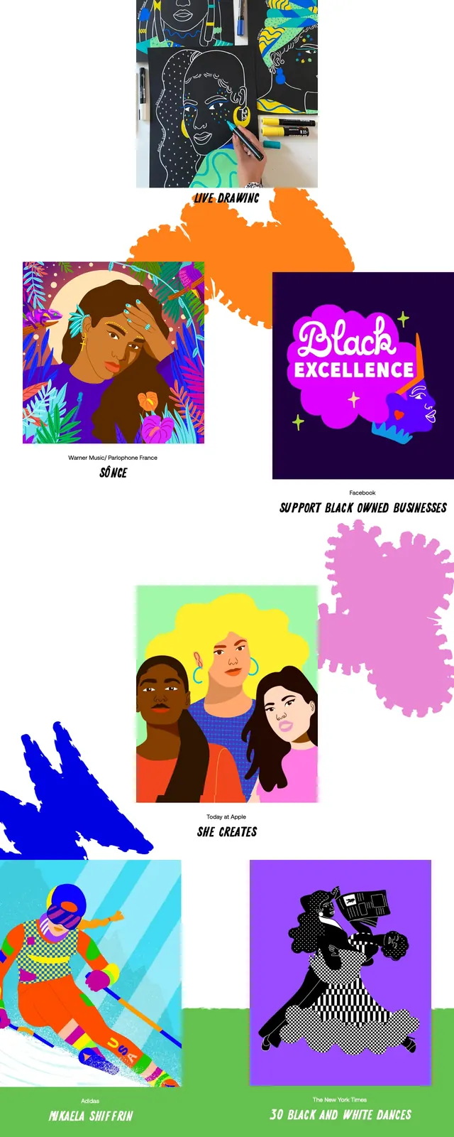 Aurelia Durand Portfolio, playful, maximalist, vibrant
