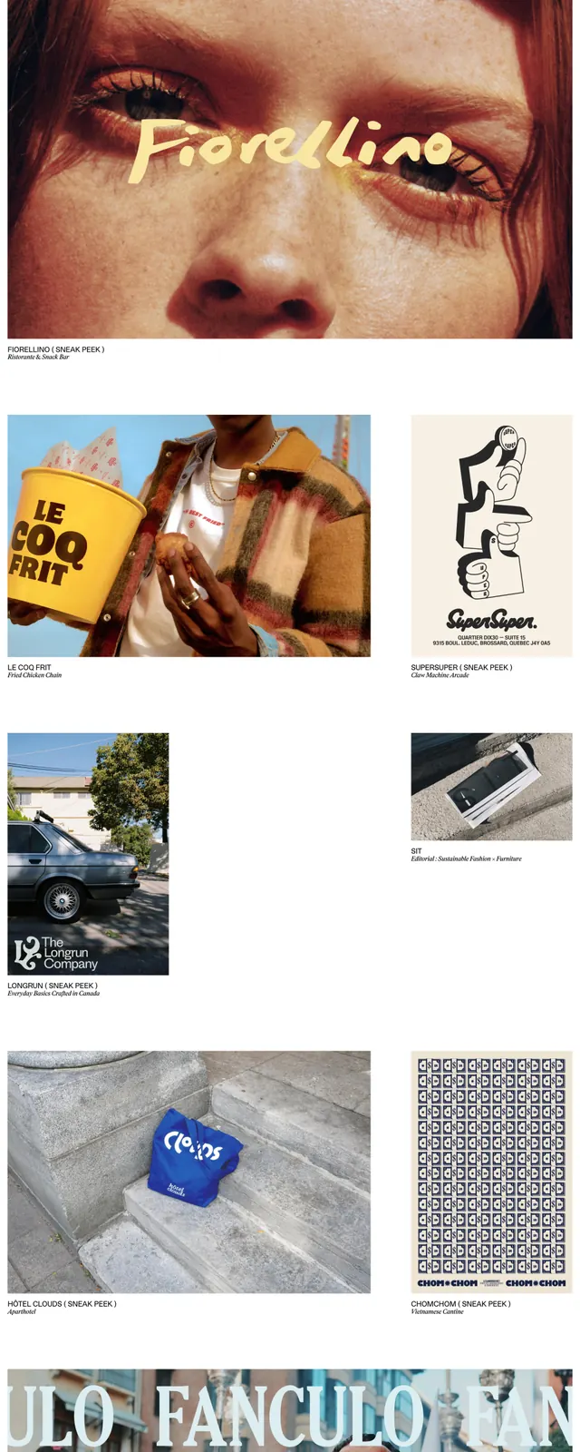 AWP Design Studio Portfolio, editorial, minimal, light