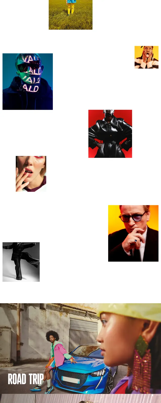 Axel Vanhessche Portfolio, editorial, minimal, light