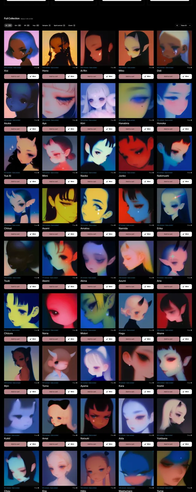 Babes Petra Voice Collection, neo-brutalist, playful, vibrant