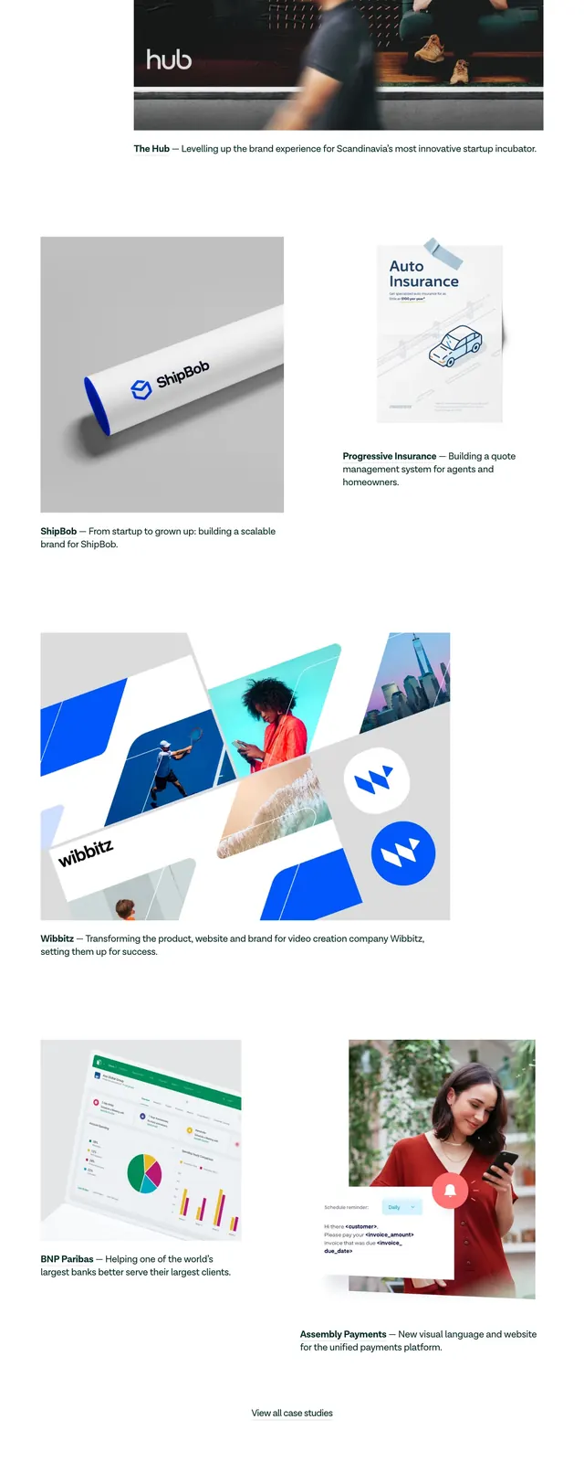 Balkan Bros Agency Landing Page, minimal, editorial, high-contrast