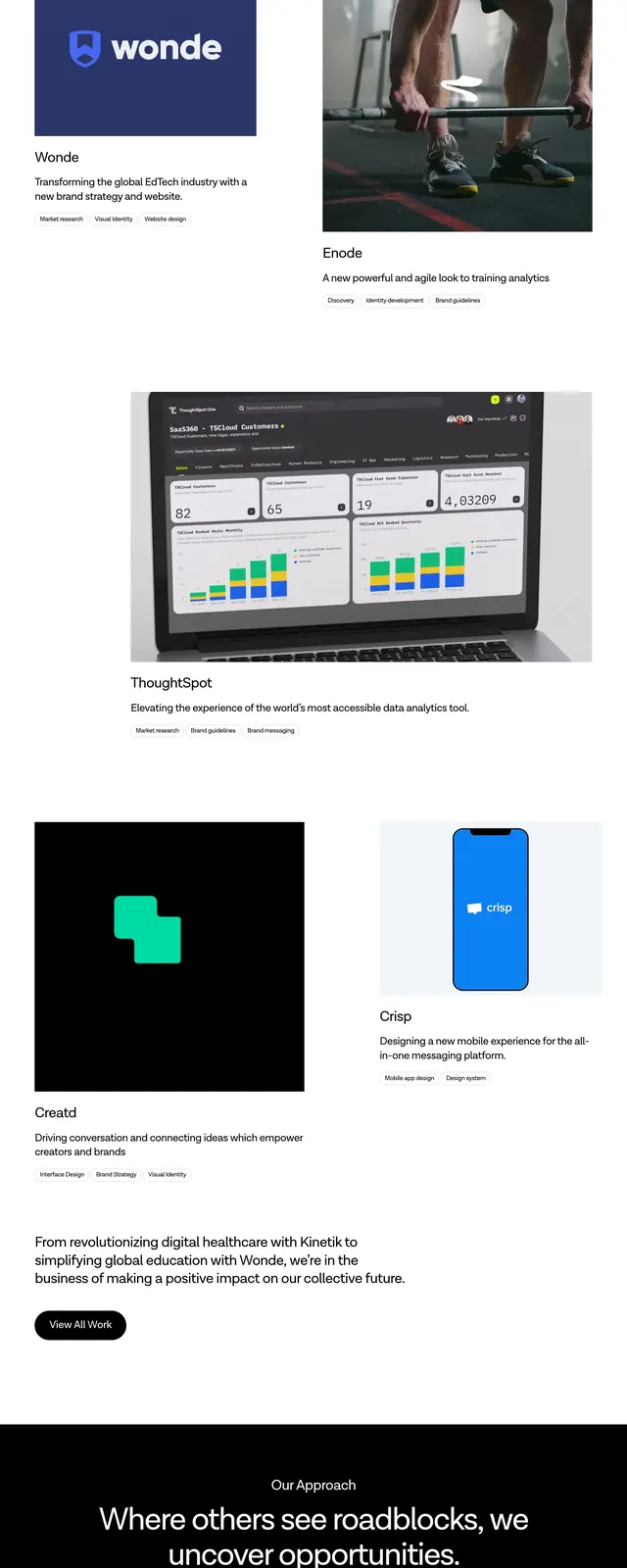 Balkan Bros Agency Landing Page, minimal, editorial, light