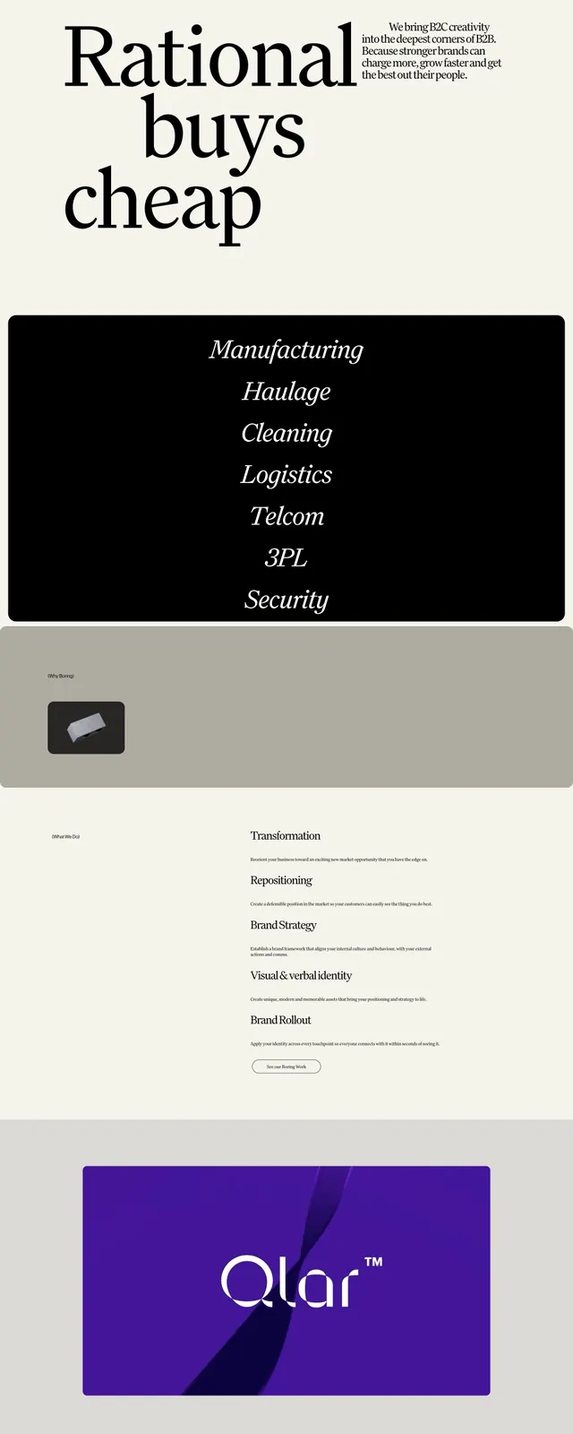Boring Industries Hero, editorial, luxury, light
