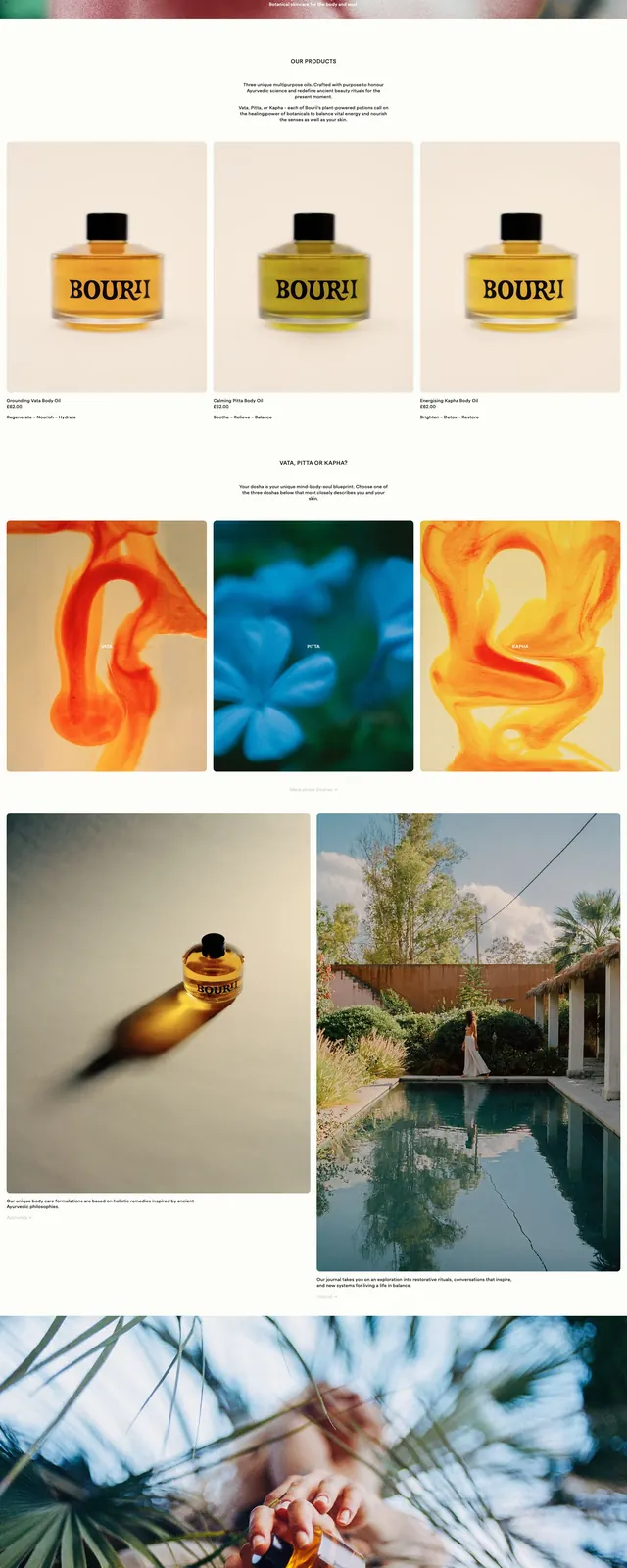 Bourii botanical hero, editorial, photographic, light