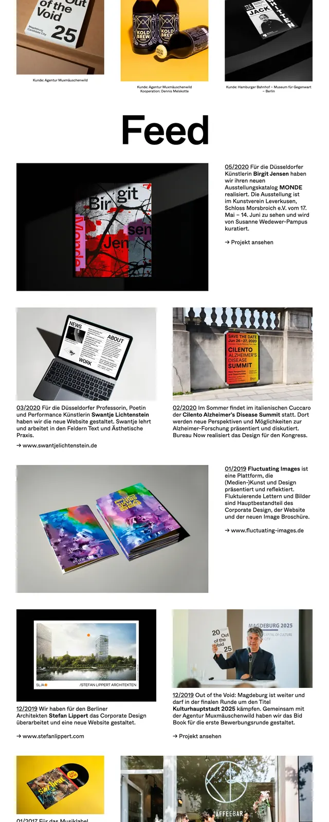 Bureau Now editorial grid, editorial, minimal, light