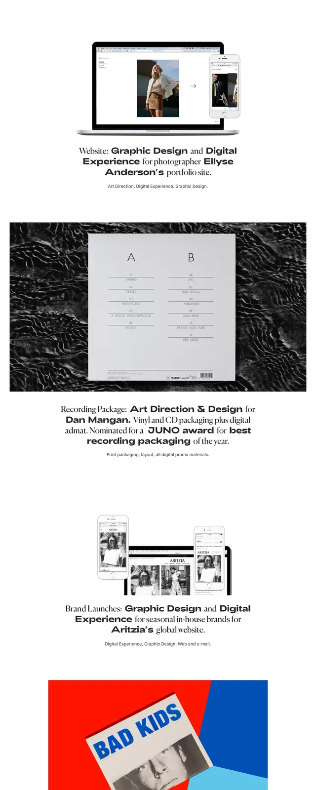 Cam Dales Portfolio, editorial, minimal, light