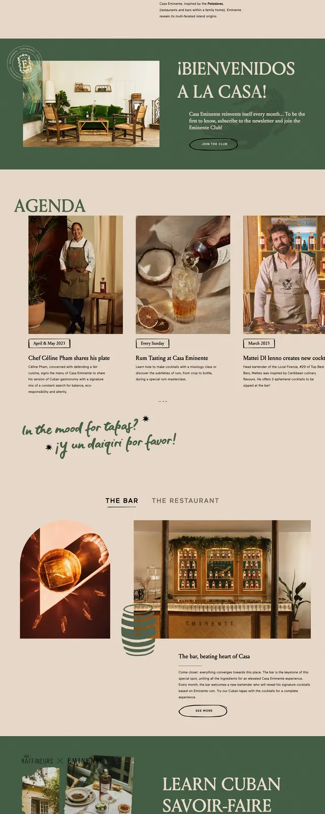 Casa Eminente editorial hospitality, editorial, luxury, warm