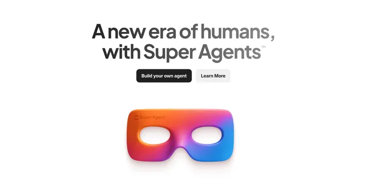 ClickUp Super Agents introduction hero, minimal, light-mode, light