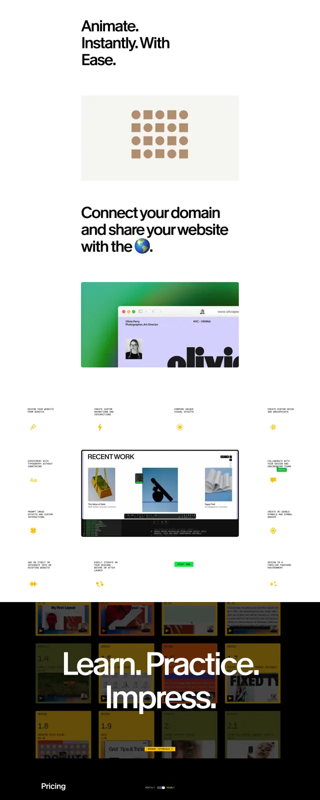 Cntrl 3 Creative Design Tool, brutalist, minimal, high-contrast