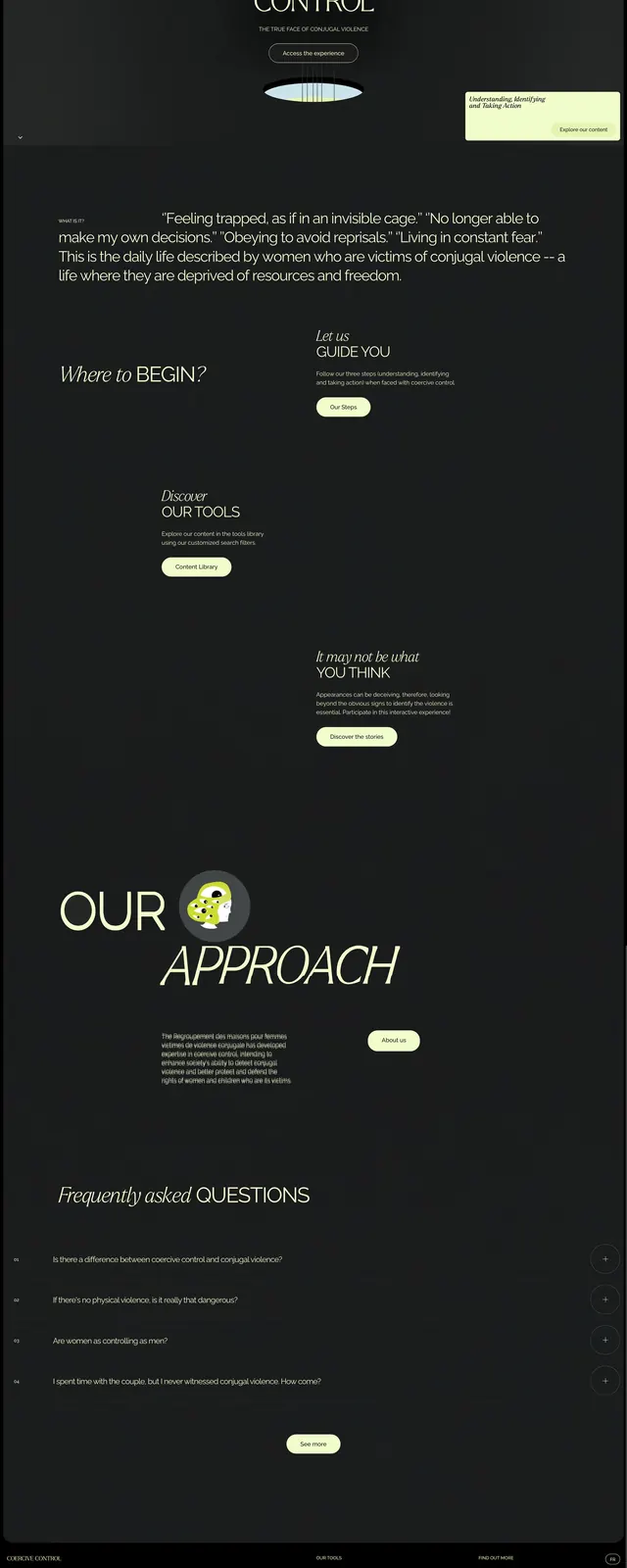 Coercive Control Editorial Hero, editorial, dark-mode, dark