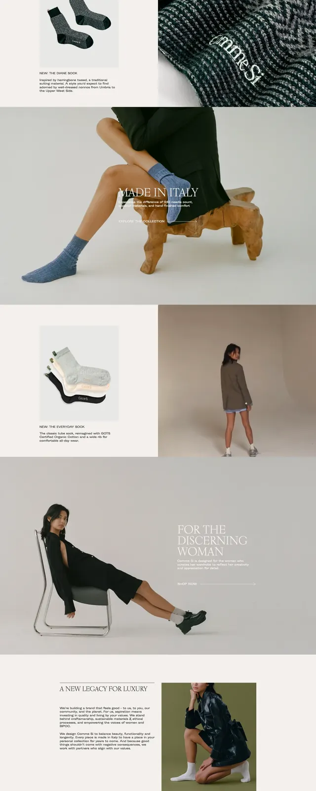 Commesi Editorial Fashion Hero, editorial, luxury, light