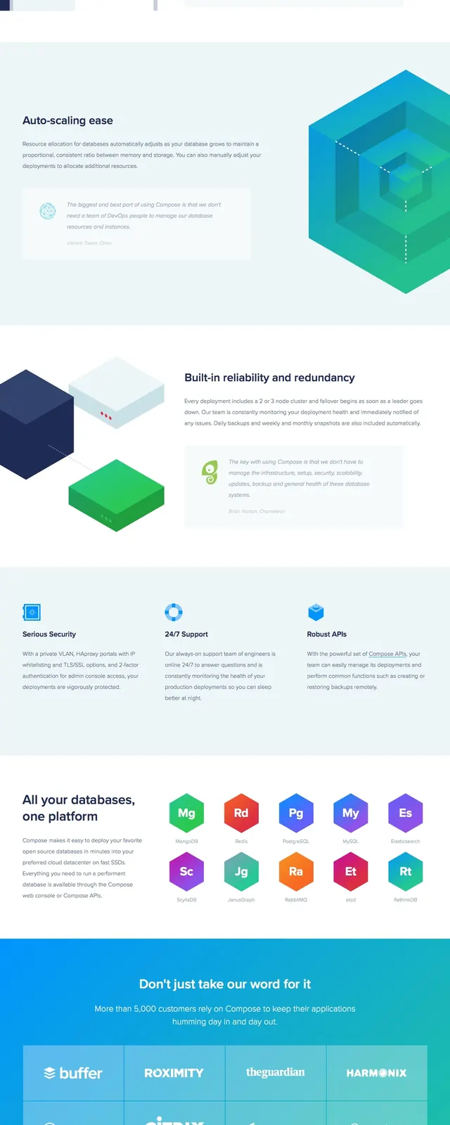 Compose Data Layer Hero, 3d-render, technical, gradient