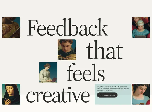 Contra Labs feedback creative typography, minimal, light-mode, light