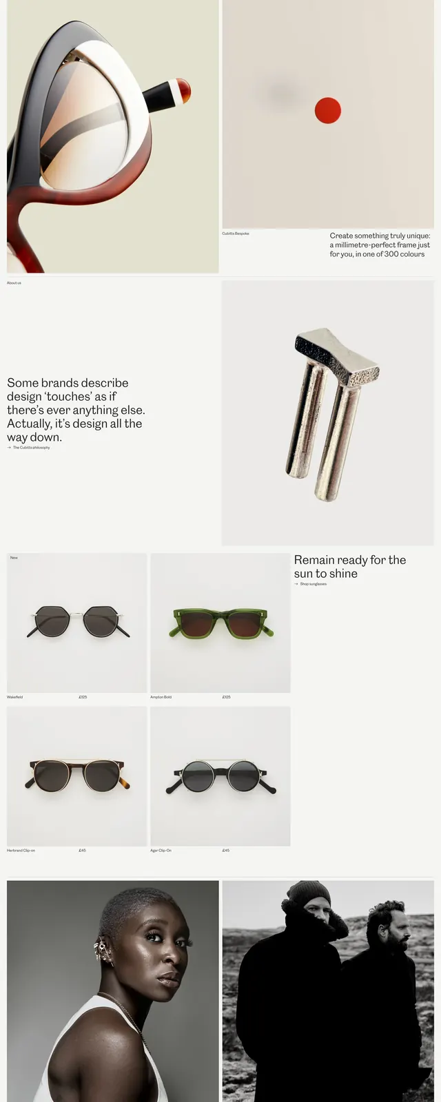 Cubitts Editorial Storefront, editorial, luxury, light