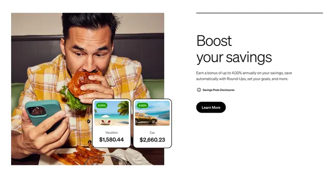 Current savings pods lifestyle feature, minimal, light-mode, light