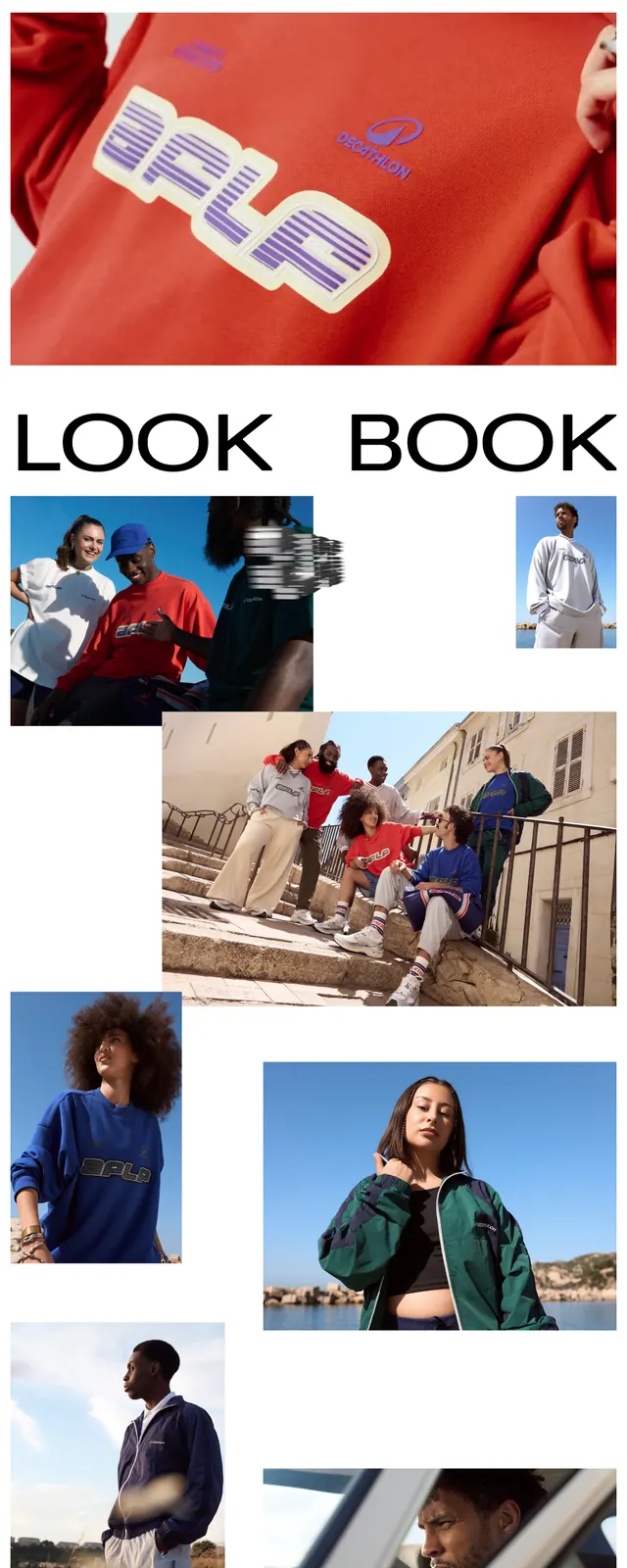 AFLF collection landing hero, editorial, photographic, light