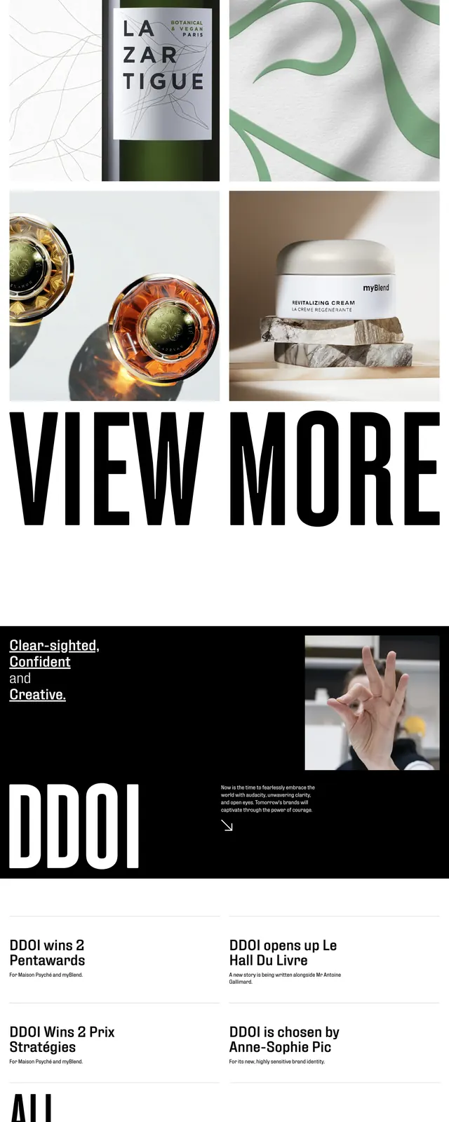 Desdoigts Agency, editorial, luxury, high-contrast
