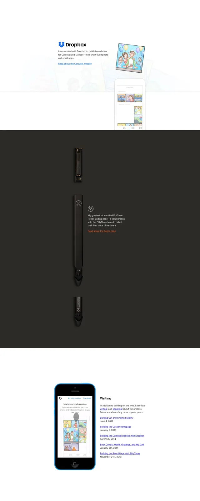 Minimal Portfolio Storytelling, minimal, editorial, light