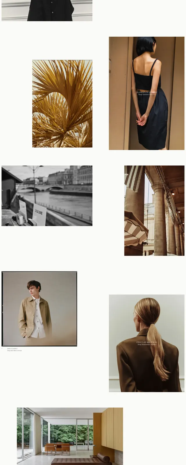 Deveaux New York Editorial Fashion, minimal, editorial, light