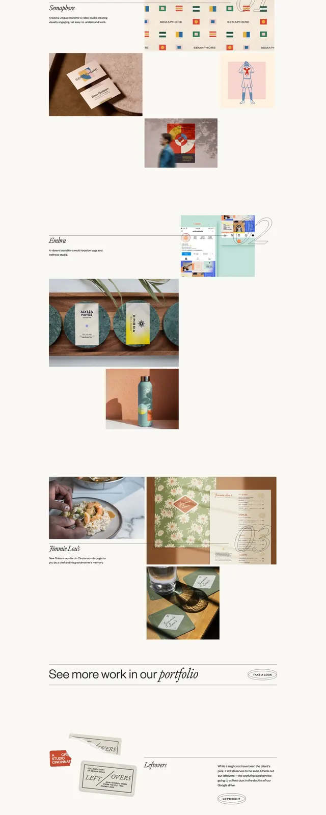 Editorial Agency Landing Page, editorial, minimal, light