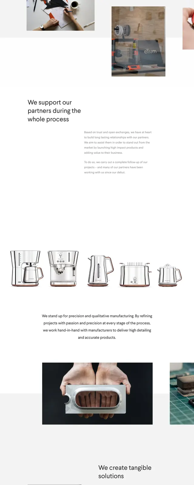 Elium Studio Minimal Hero, minimal, editorial, light