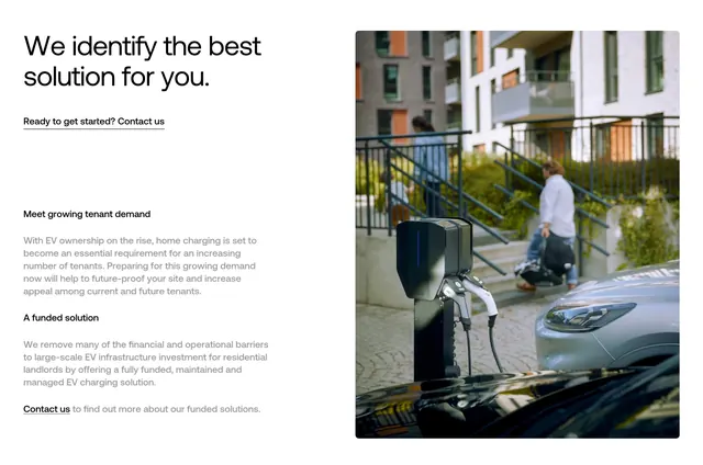 Energy Park identify best solutions split feature, minimal, corporate-clean, light