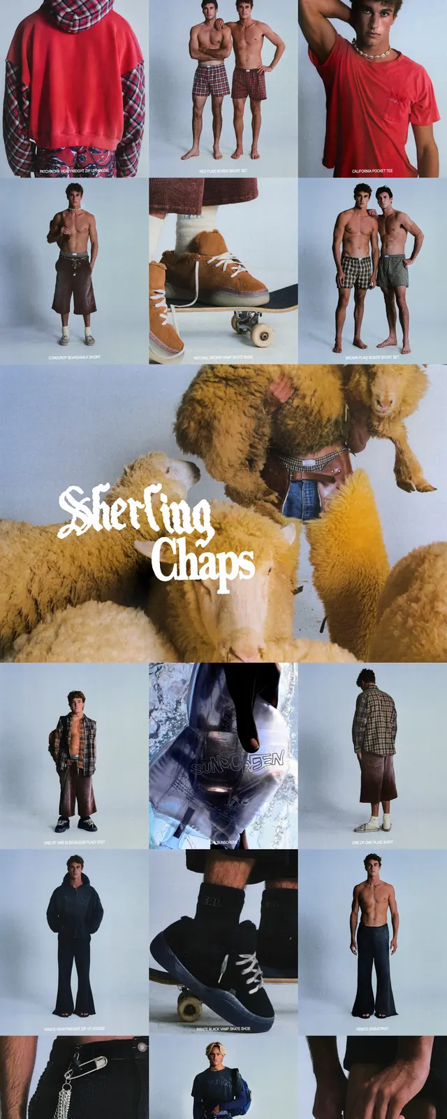 ERL California Lookbook Hero, editorial, photographic, cool