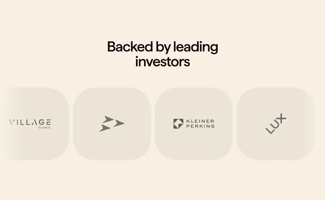 Fauna Robotics investor logo cloud, minimal, light-mode, light