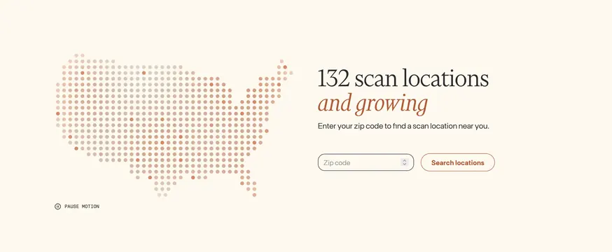 Function scan locations zip code CTA, minimal, light-mode, light