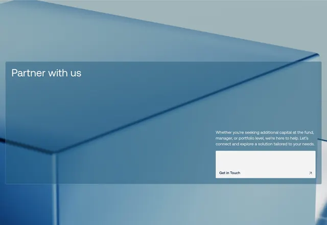 Hark Capital partner with us CTA, minimal, corporate-clean, cool
