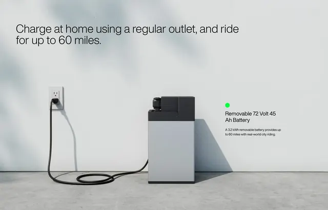 Infinite Machine home charging feature, minimal, light-mode, light
