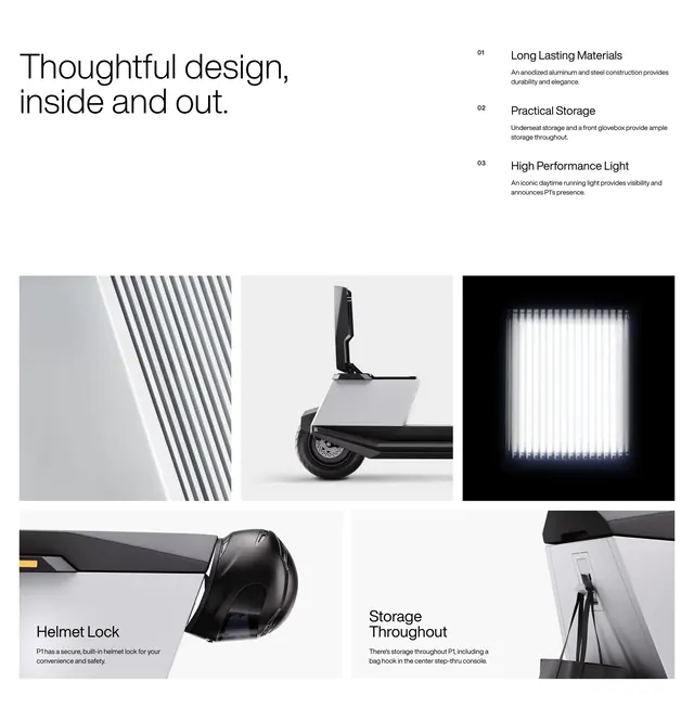 Infinite Machine P1 design bento, minimal, light-mode, light