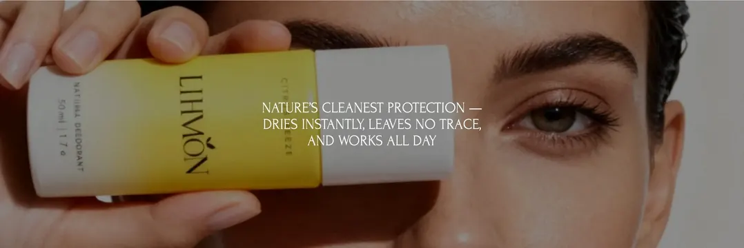 Lihmon nature protection product CTA, minimal, editorial, light