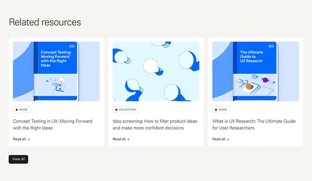 Maze related resources three-up grid, minimal, light-mode, light