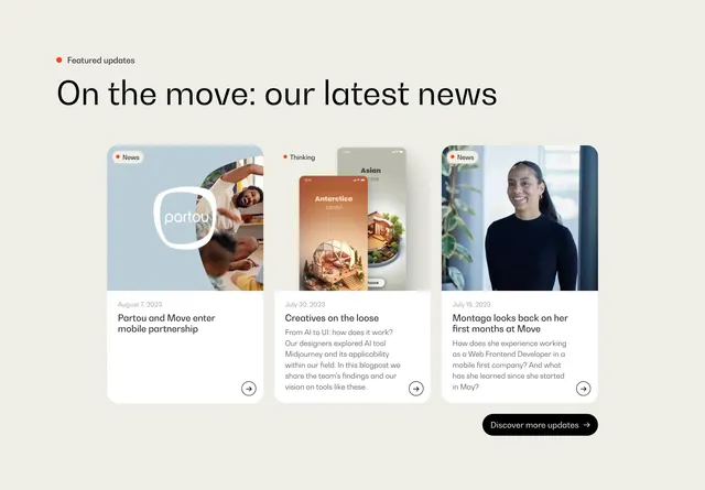 Move agency home blog, minimal, light-mode, light