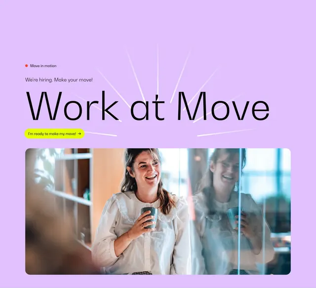 Move agency work at, minimal, light-mode, light