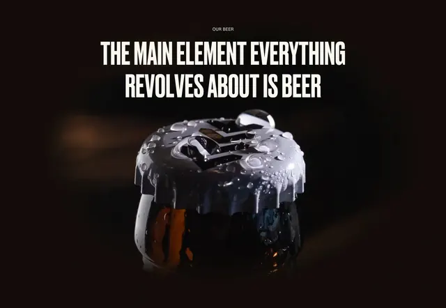 Move brewery our beer, dark-mode, minimal, dark