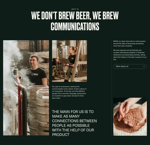 Move home about us editorial, dark-mode, editorial, dark