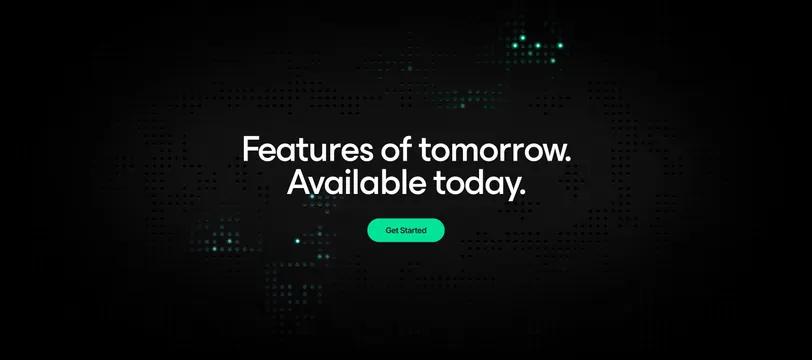 Neon CTA Section, dark-mode, minimal, dark