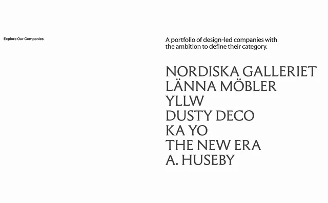 NGLM portfolio company list, minimal, swiss, light