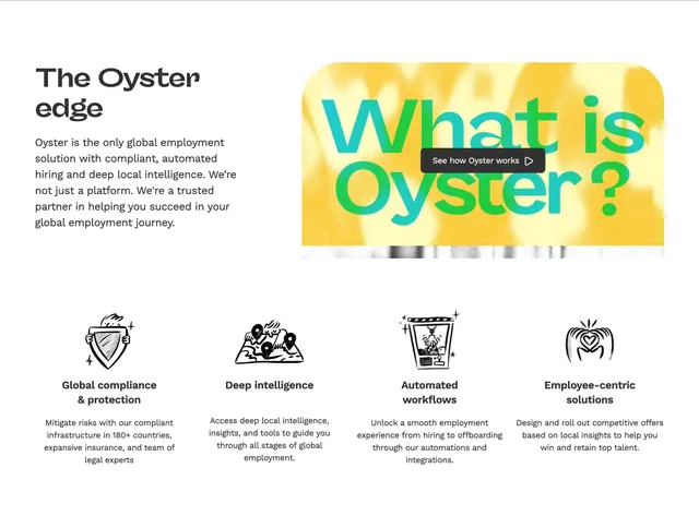 Oyster edge features and video, light-mode, minimal, light