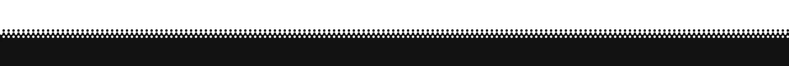 Plain scalloped halftone edge divider, minimal, monochrome, monochrome